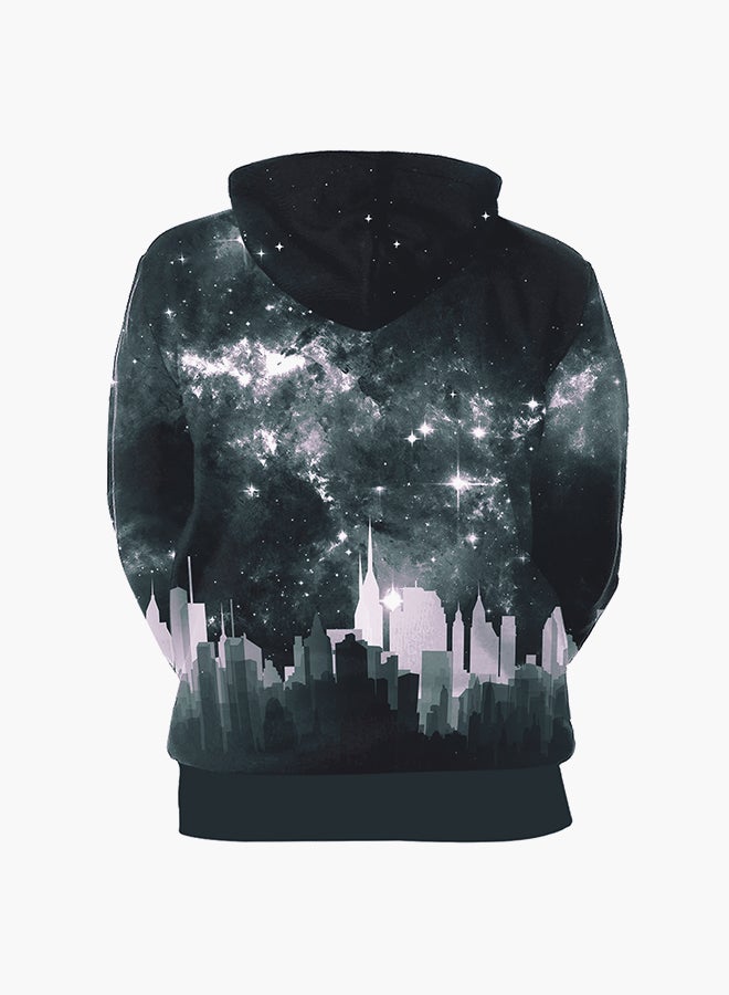 NADANBAO - 3D Printing Long Sleeve Hoodie Multicolour - Image 1