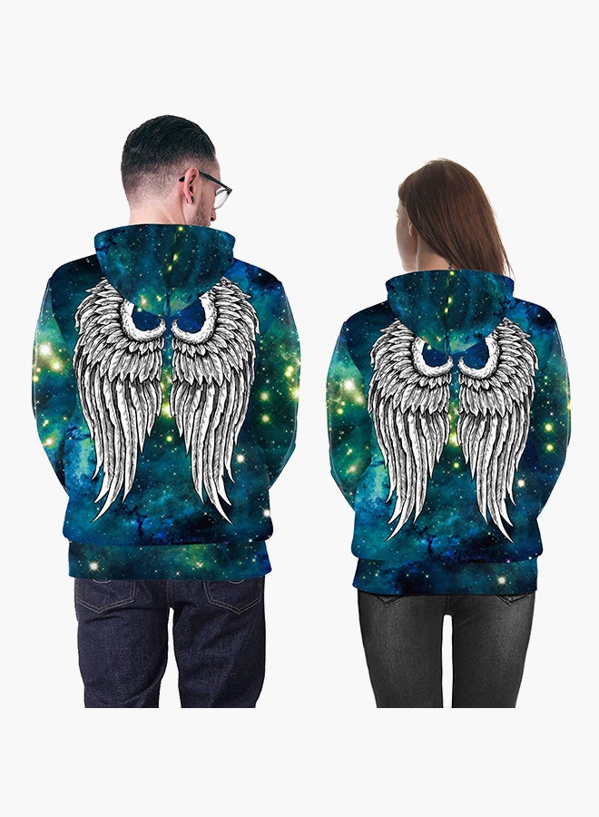 NADANBAO - 3D Printing Long Sleeve Hoodie Multicolour - Image 1