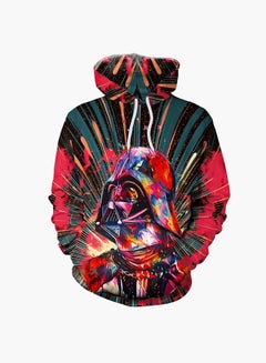 3D Printing Long Sleeve Hoodie Multicolour
