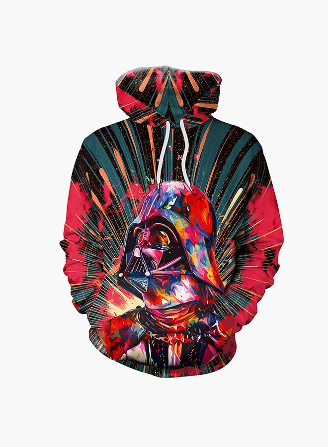 NADANBAO - 3D Printing Long Sleeve Hoodie Multicolour - Image 1