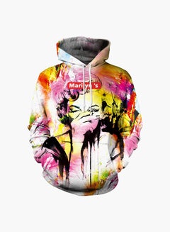 3D Printing Long Sleeve Hoodie Multicolour