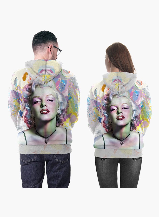 NADANBAO - 3D Printing Long Sleeve Hoodie Multicolour - Image 1