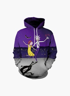 NADANBAO 3D Printing Long Sleeve Hoodie Multicolour  - Image 1