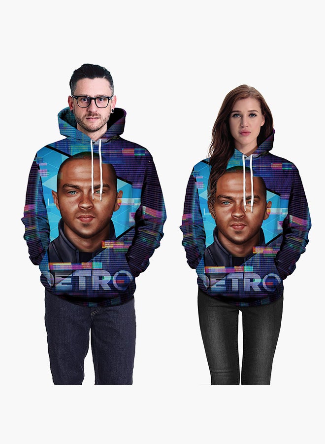 NADANBAO 3D Printing Long Sleeve Hoodie Multicolour - Image 3
