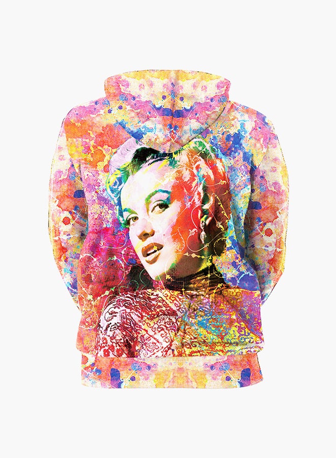 NADANBAO - 3D Printing Long Sleeve Hoodie Multicolour - Image 1