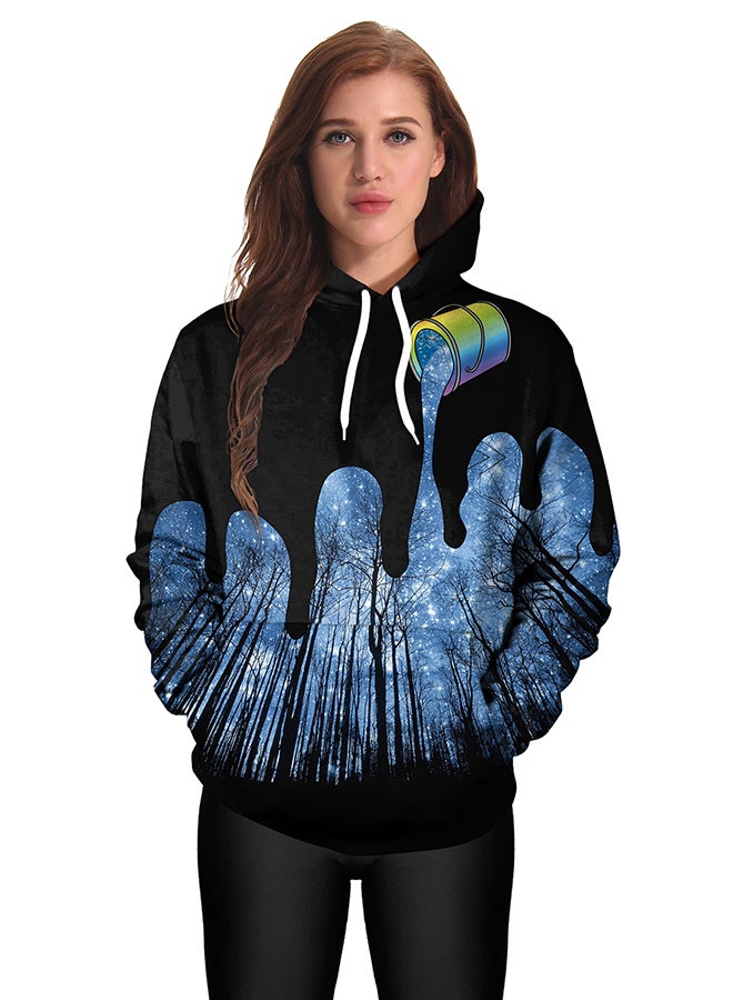 NADANBAO - 3D Printing Long Sleeve Hoodie Multicolour - Image 1