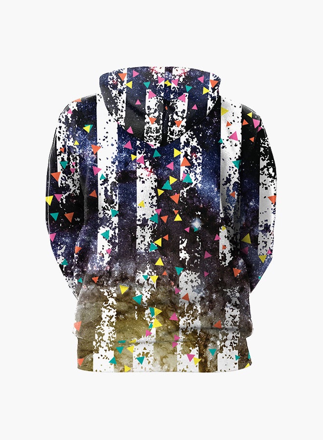 NADANBAO - 3D Printing Long Sleeve Hoodie Multicolour - Image 1