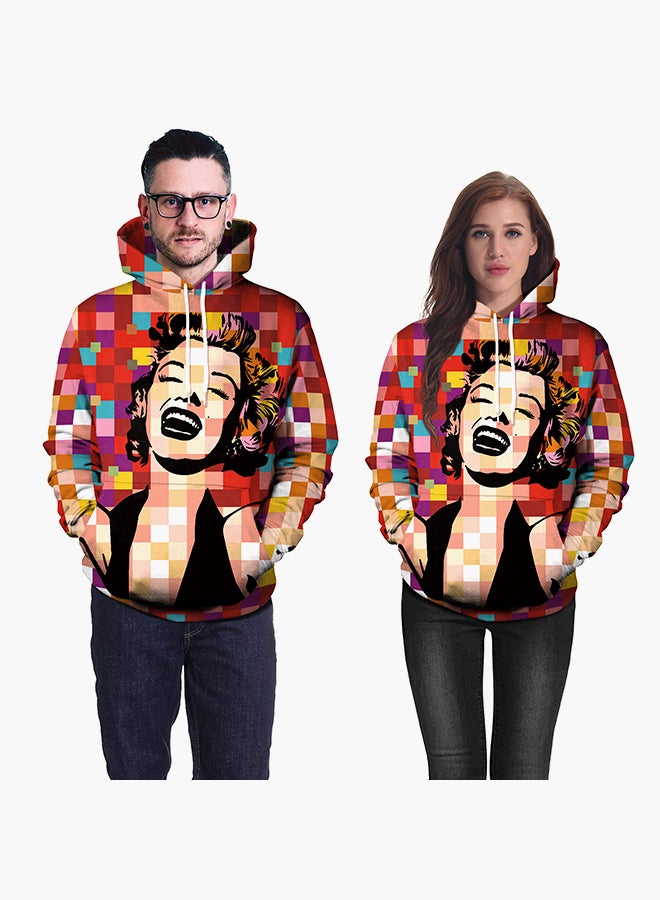 NADANBAO 3D Printing Long Sleeve Hoodie Multicolour - Image 3