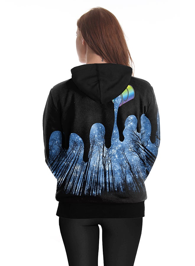 NADANBAO - 3D Printing Long Sleeve Hoodie Multicolour - Image 1