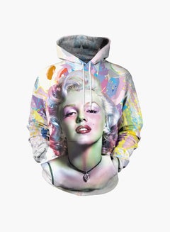 3D Printing Long Sleeve Hoodie Multicolour