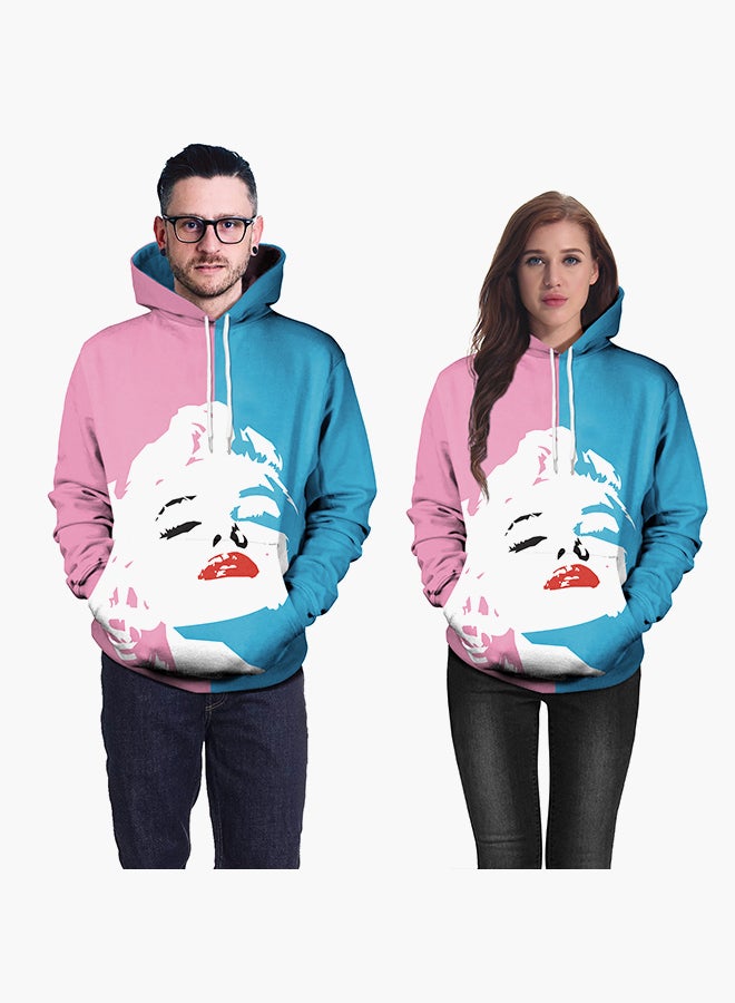 NADANBAO 3D Printing Long Sleeve Hoodie Multicolour  - Image 3