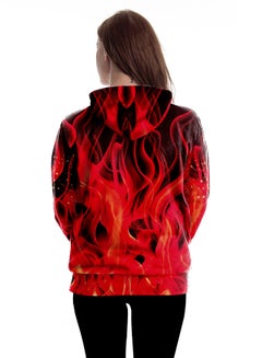 NADANBAO 3D Printing Long Sleeve Hoodie Multicolour  - Image 4