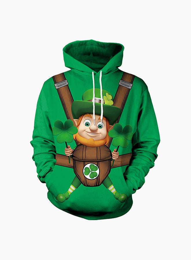 NADANBAO - 3D Printing Long Sleeve Hoodie Multicolour - Image 1