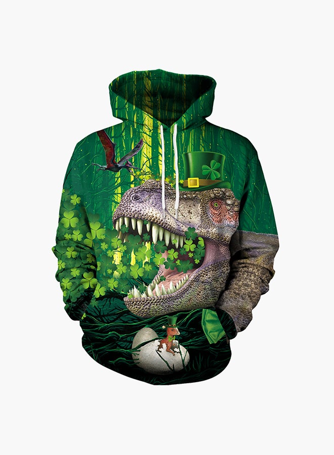 NADANBAO - 3D Printing Long Sleeve Hoodie Multicolour - Image 1