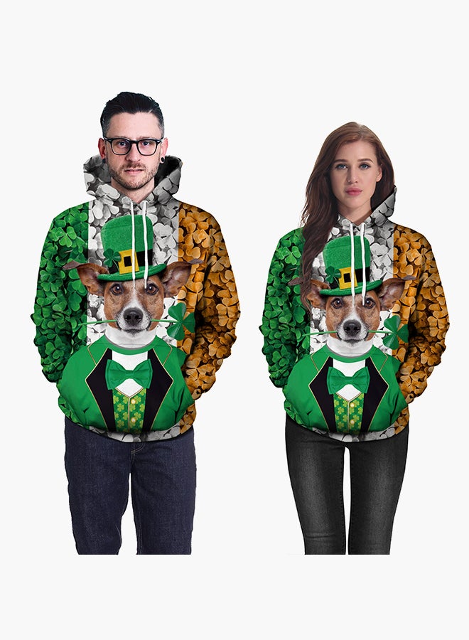 NADANBAO - 3D Printing Long Sleeve Hoodie Multicolour - Image 1
