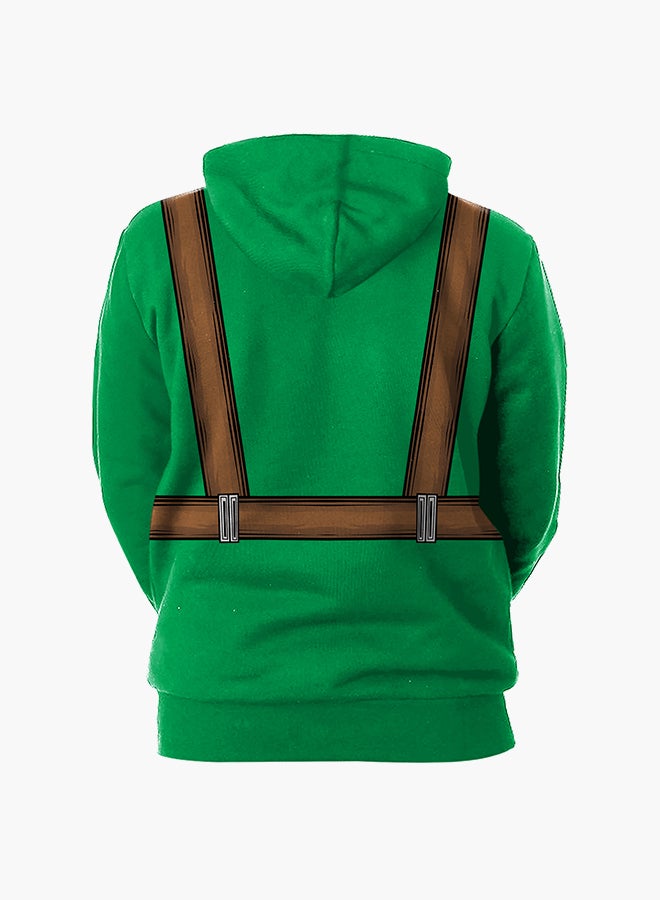 NADANBAO - 3D Printing Long Sleeve Hoodie Multicolour - Image 1