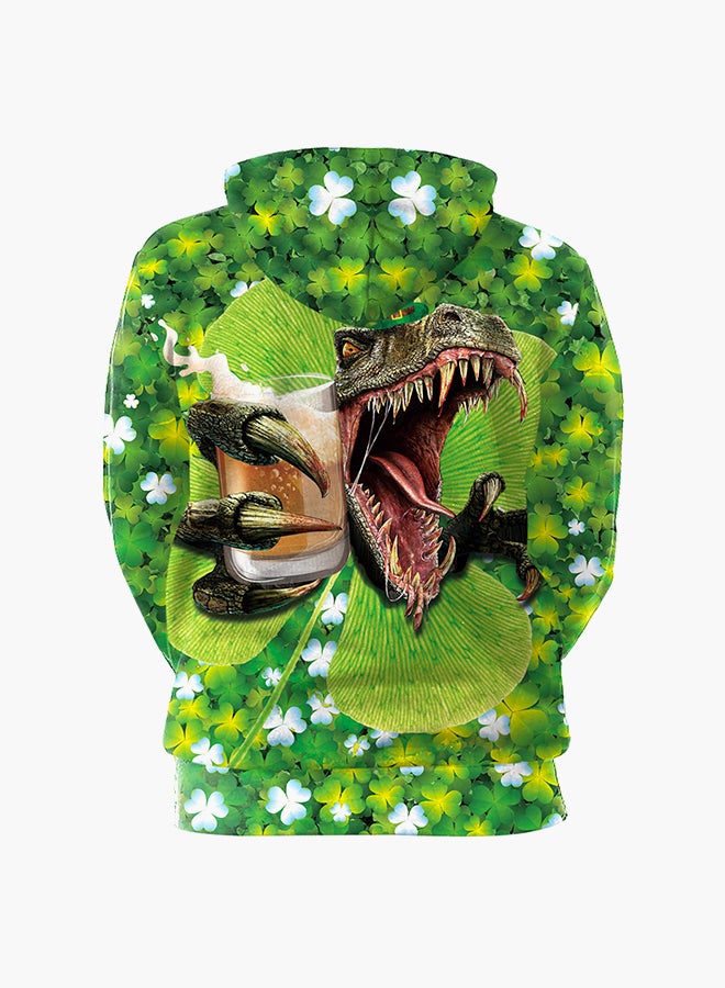 NADANBAO - 3D Printing Long Sleeve Hoodie Multicolour - Image 1