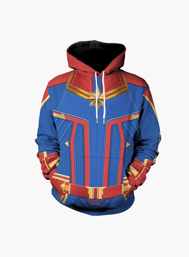 NADANBAO 3D Printing Long Sleeve Hoodie Multicolour - Image 1