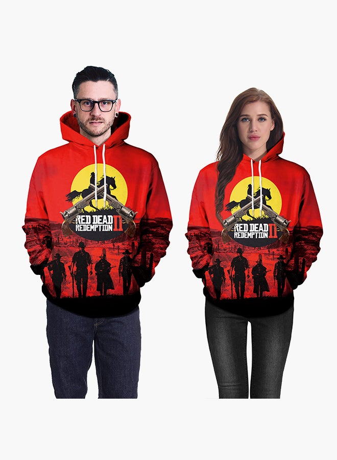 NADANBAO 3D Printing Long Sleeve Hoodie Multicolour  - Image 3