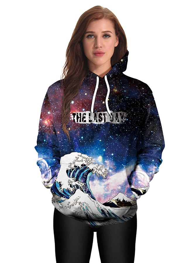 NADANBAO 3D Printing Long Sleeve Hoodie Multicolour  - Image 3
