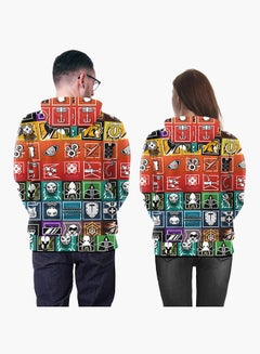NADANBAO 3D Printing Long Sleeve Hoodie colored  - Image 4