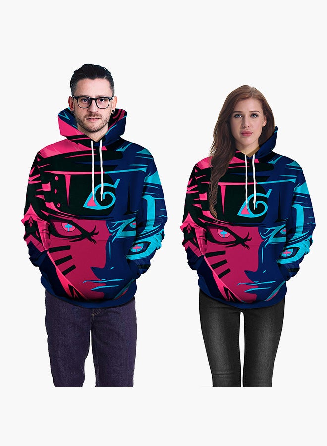 NADANBAO - 3D Printing Long Sleeve Hoodie Multicolour - Image 1