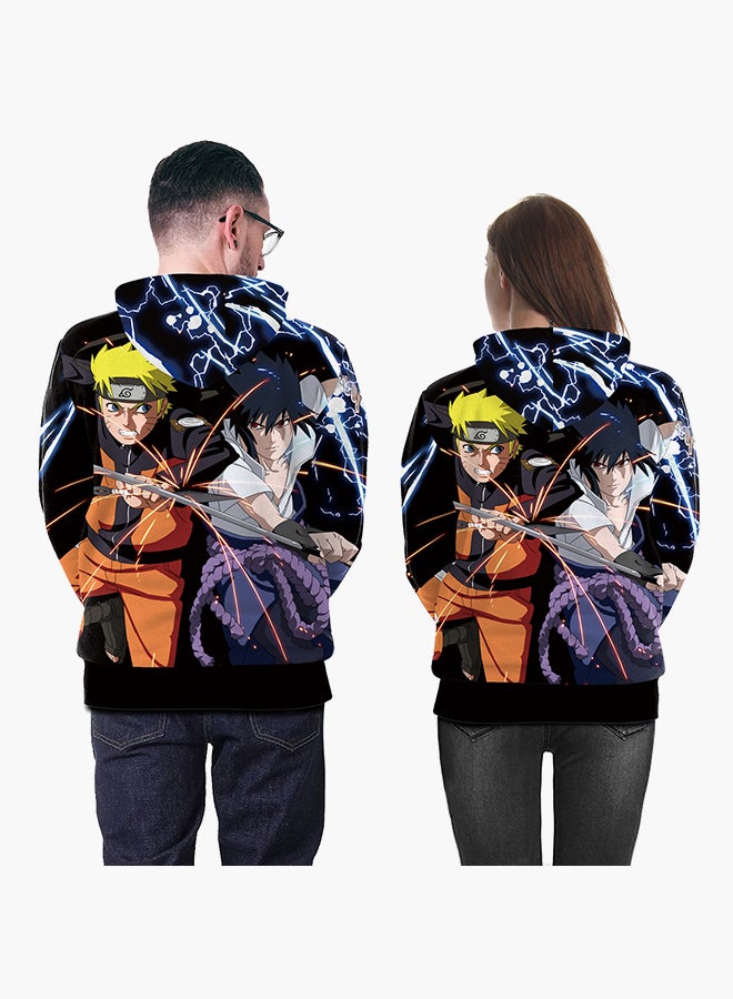 NADANBAO - 3D Printing Long Sleeve Hoodie Multicolour - Image 1
