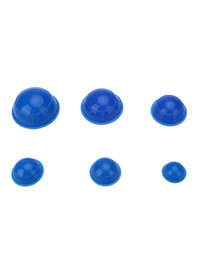 طقم لاصقات مع أكواب مُفرغة مصنوعة من السيليكون من 12 قطعة - Image 3