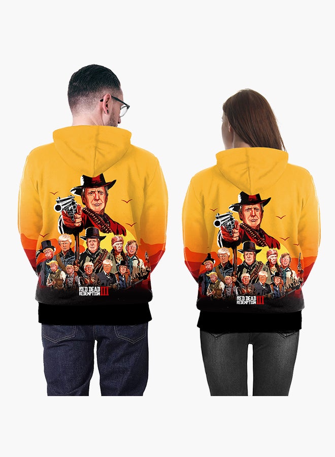 NADANBAO 3D Printing Long Sleeve Hoodie Multicolour  - Image 4