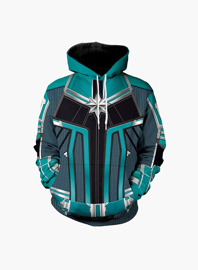 NADANBAO 3D Printing Long Sleeve Hoodie Multicolour - Image 1
