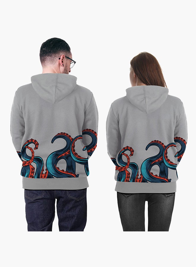 NADANBAO - 3D Printing Long Sleeve Hoodie Multicolour - Image 1