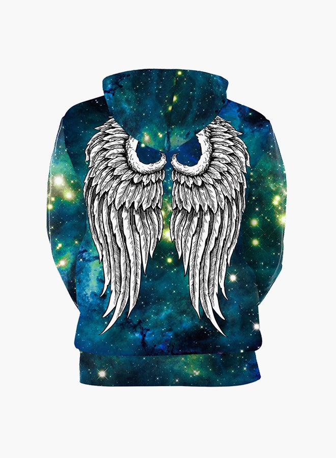 NADANBAO - 3D Printing Long Sleeve Hoodie Multicolour - Image 1