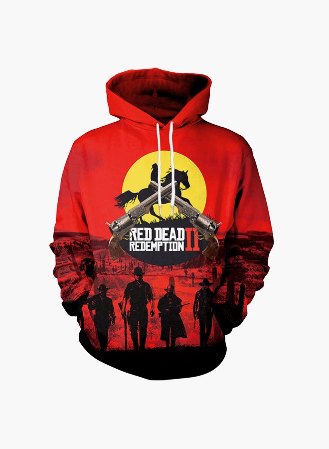 NADANBAO 3D Printing Long Sleeve Hoodie Multicolour  - Image 1