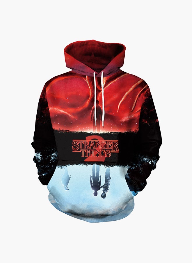 NADANBAO 3D Printing Long Sleeve Hoodie Multicolour  - Image 1