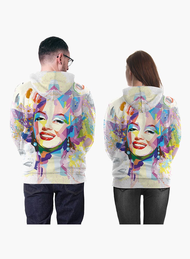 NADANBAO - 3D Printing Long Sleeve Hoodie Multicolour - Image 1