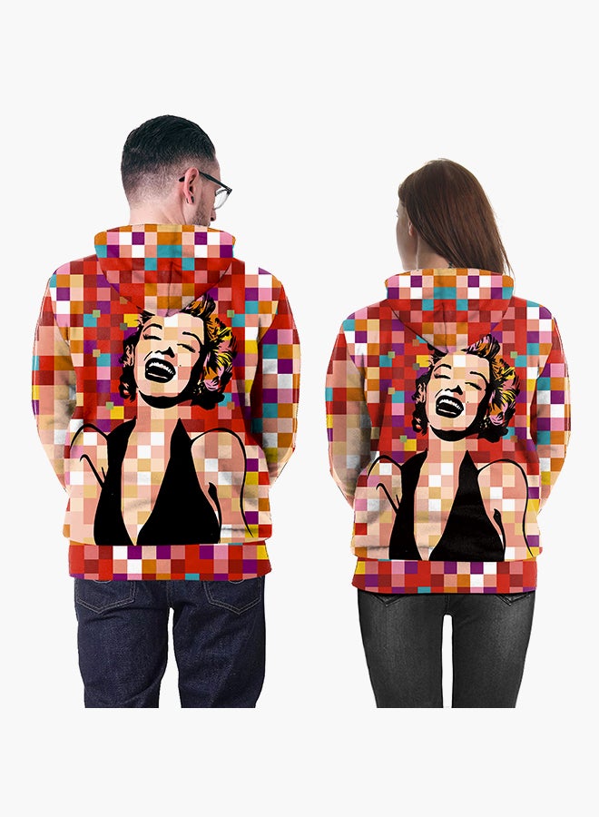 NADANBAO 3D Printing Long Sleeve Hoodie Multicolour - Image 4