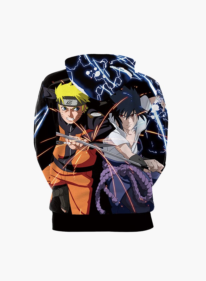 NADANBAO - 3D Printing Long Sleeve Hoodie Multicolour - Image 1