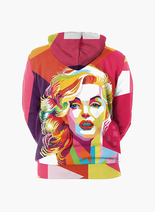 NADANBAO - 3D Printing Long Sleeve Hoodie Multicolour - Image 1