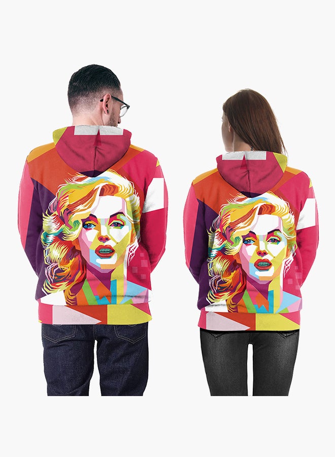 NADANBAO - 3D Printing Long Sleeve Hoodie Multicolour - Image 1