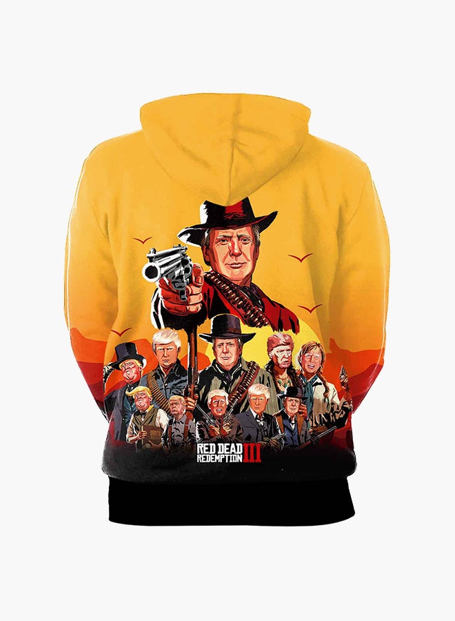NADANBAO 3D Printing Long Sleeve Hoodie Multicolour  - Image 2