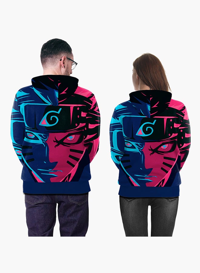 NADANBAO - 3D Printing Long Sleeve Hoodie Multicolour - Image 1