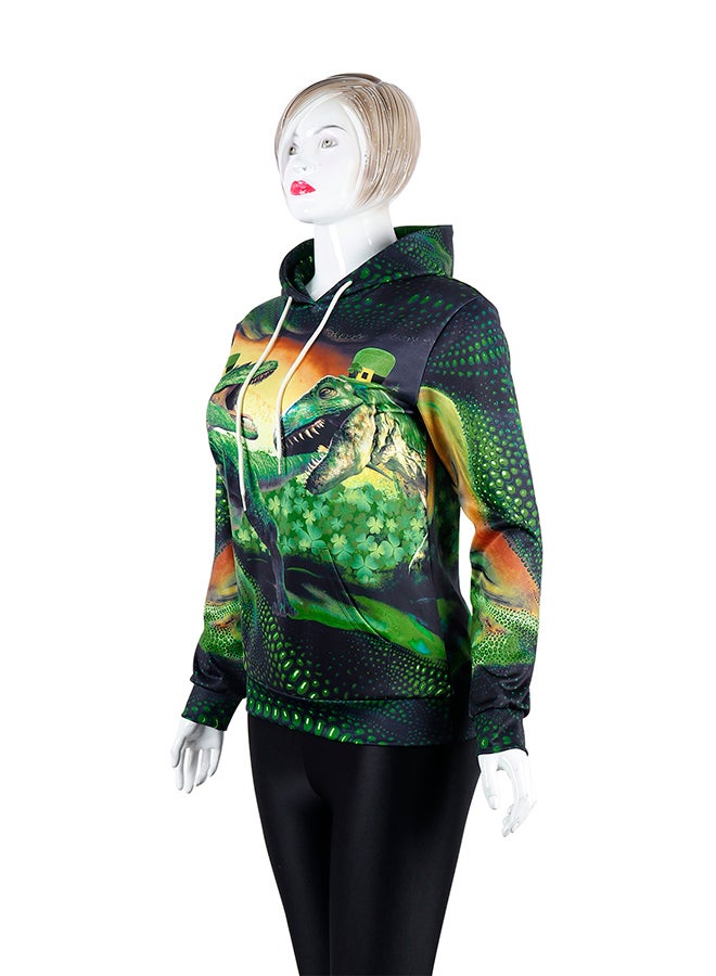 NADANBAO - 3D Printing Long Sleeve Hoodie Multicolour - Image 1