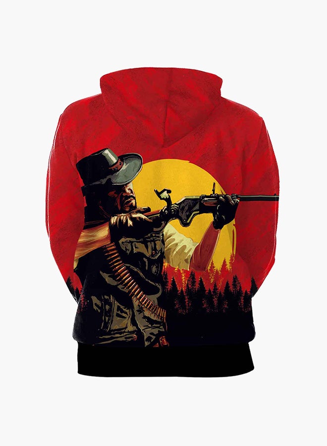 NADANBAO 3D Printing Long Sleeve Hoodie Multicolour  - Image 2