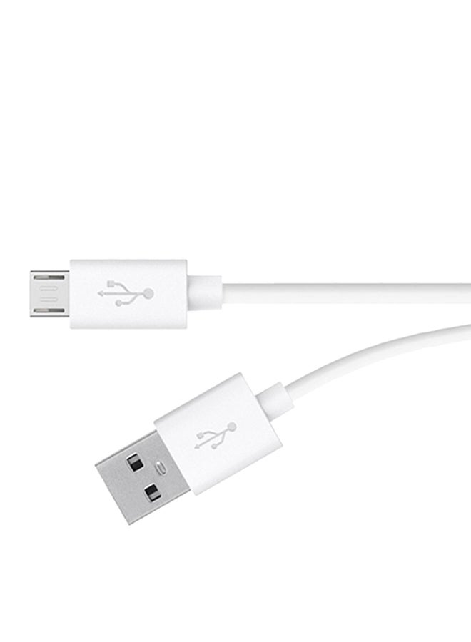 belkin MIXIT Micro USB To USB Cable   6.6 Feet / 2 Meters Charge And Sync Cable Micro USB ChargIng Cable For Smartphone Tablet Powerbank And more White White  - Image 2