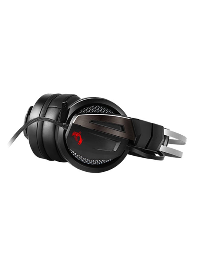 MSI - Immerse GH60 Over-Ear Gaming Headphones With Mic For PS4/PS5/XOne/XSeries/NSwitch/PC - Image 1