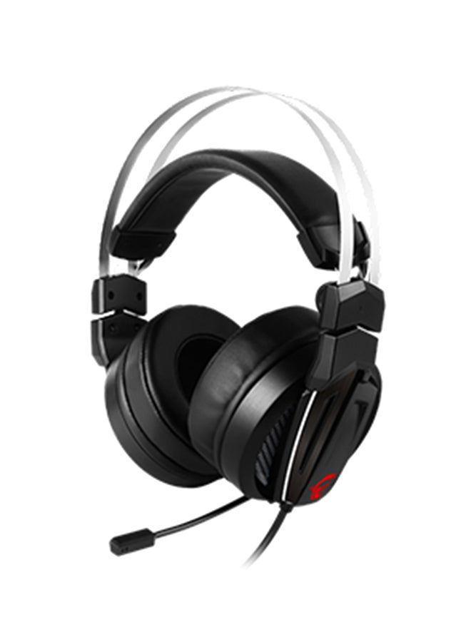 MSI - Immerse GH60 Over-Ear Gaming Headphones With Mic For PS4/PS5/XOne/XSeries/NSwitch/PC - Image 1