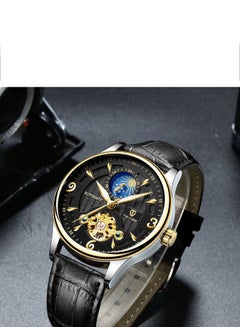 Tevise Men's Water Resistant Leather Chronograph Watch 1J2971B  - Image 2
