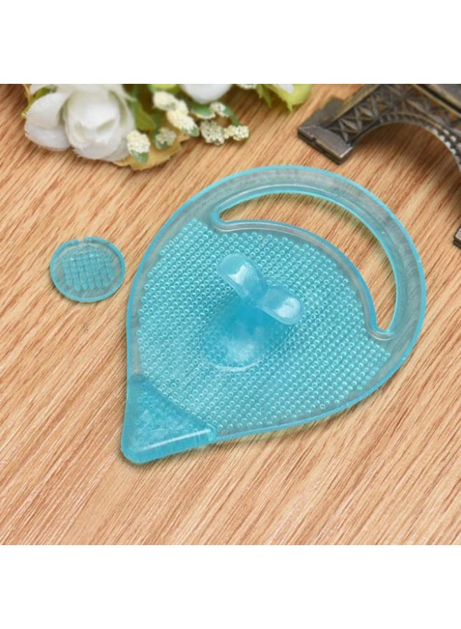 Voberry Cleansing Soft Pad Face Blackhead Remover Brush Blue - Image 2