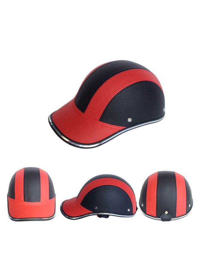 Generic Baseball Cap Style Motorcycle Helmet 