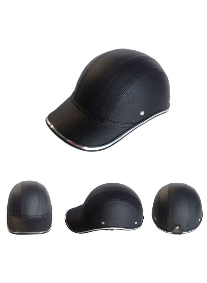 Generic Baseball Cap Style Motorcycle Helmet 